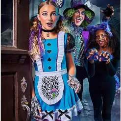 Spirit Halloween Kids Dark Alice Dress Costume 5 Spirit Halloween Kids Dark Alice Dress Costume -Spirit Halloween Store 01584101 c