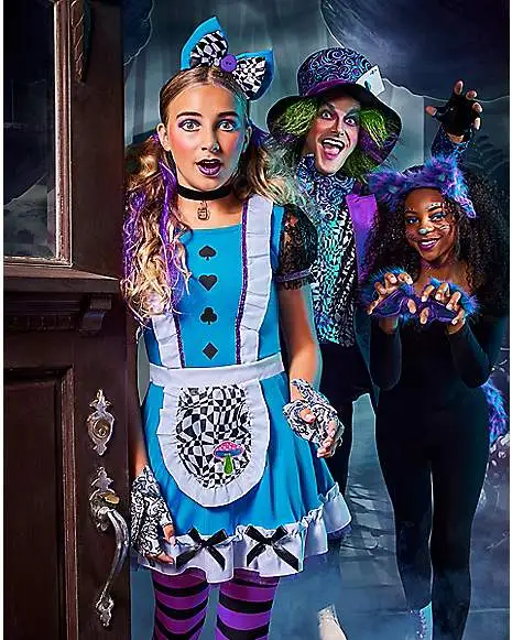 Spirit Halloween Kids Dark Alice Dress Costume 3 Spirit Halloween Kids Dark Alice Dress Costume - Image 3