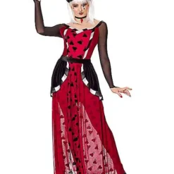 Spirit Halloween Adult Twisted Queen Of Hearts Costume