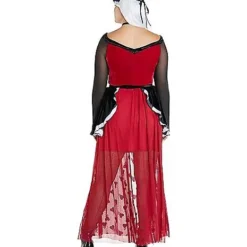 Spirit Halloween Adult Twisted Queen Of Hearts Costume -Spirit Halloween Store 01585694 d