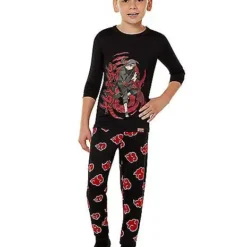 Spirit Halloween Kids Itachi Akatsuki Pajama Set - Naruto Shippuden