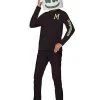 Spirit Halloween Kids Glow In The Dark Marshmello Costume Kit