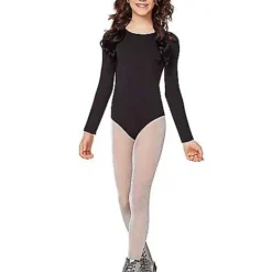 Spirit Halloween Kids Black Bodysuit