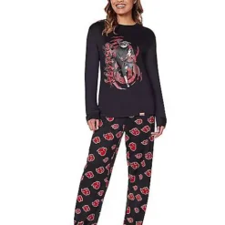 Spirit Halloween Itachi Akatsuki Pajama Set - Naruto Shippuden -Spirit Halloween Store 01599661 c