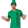 Spirit Halloween Shamrock Green Crayon Costume Kit - Crayola