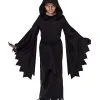 Spirit Halloween Kids Hooded Black Robe Costume