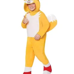 Spirit Halloween Kids Tails One Piece Costume - Sonic The Hedgehog