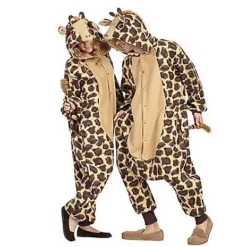 Spirit Halloween Adult Giraffe Union Suit