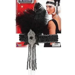 Spirit Halloween Roaring 20s Flapper Headband -Spirit Halloween Store 07160112 a