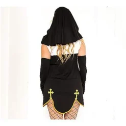Spirit Halloween Adult Bad Habit Nun Costume 7 Spirit Halloween Adult Bad Habit Nun Costume -Spirit Halloween Store 07260102 b