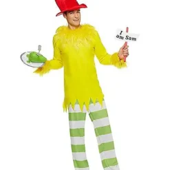 Spirit Halloween Adult Sam I Am Costume - Dr. Seuss -Spirit Halloween Store 07403066 c