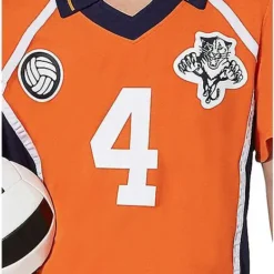 Spirit Halloween Adult Orange Volleyball Uniform Costume -Spirit Halloween Store 07423783 d
