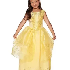Spirit Halloween Kids Belle Costume Deluxe - Beauty And The Beast Movie