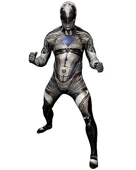 Spirit Halloween Adult Black Ranger Skin Suit Costume - Power Rangers 1 Spirit Halloween Adult Black Ranger Skin Suit Costume - Power Rangers