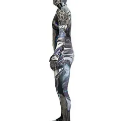 Spirit Halloween Adult Black Ranger Skin Suit Costume - Power Rangers 6 Spirit Halloween Adult Black Ranger Skin Suit Costume - Power Rangers -Spirit Halloween Store 07471618 c