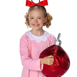 Spirit Halloween Kids Cindy Lou Who Costume - Dr. Seuss -Spirit Halloween Store 07475288 c