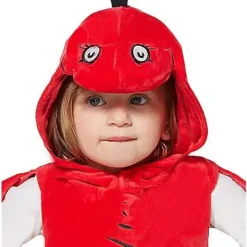Spirit Halloween Toddler Red Fish Costume - Dr. Seuss -Spirit Halloween Store 07475411 d