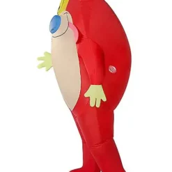 Spirit Halloween Adult Stimpy Inflatable Costume - The Ren And Stimpy Show -Spirit Halloween Store 07475684 c