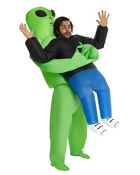 Spirit Halloween Adult Alien Pick Me Up Inflatable Costume 1 Spirit Halloween Adult Alien Pick Me Up Inflatable Costume