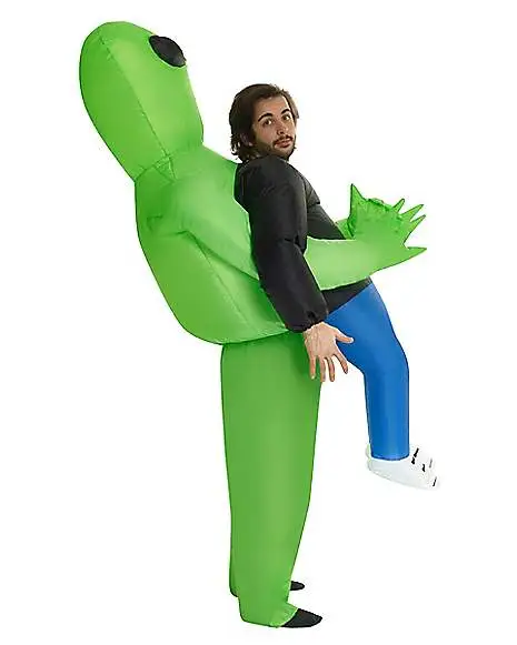 Spirit Halloween Adult Alien Pick Me Up Inflatable Costume 3 Spirit Halloween Adult Alien Pick Me Up Inflatable Costume - Image 3