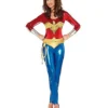 Spirit Halloween Adult Wonder Woman Catsuit Costume - DC Comics