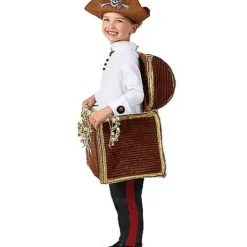 Spirit Halloween Kids Pirate Treasure Chest Candy Catcher Costume