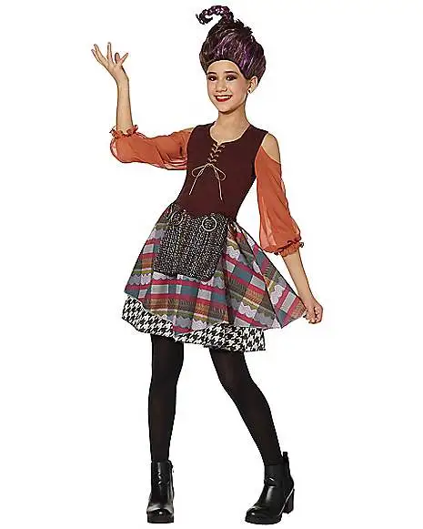 Spirit Halloween Tween Mary Sanderson Dress - Hocus Pocus 1 Spirit Halloween Tween Mary Sanderson Dress - Hocus Pocus