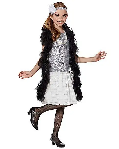 Spirit Halloween Kids Flapper Costume 1 Spirit Halloween Kids Flapper Costume
