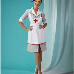Spirit Halloween Adult Retro Nurse Costume