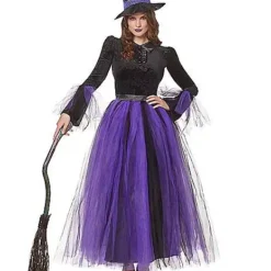 Spirit Halloween Adult Witch Costume Deluxe - The Signature Collection
