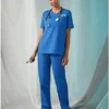 Spirit Halloween Adult Blue Medical Scrubs Costume