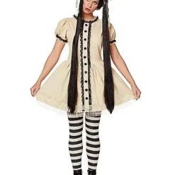 Spirit Halloween Adult Creepy Doll Costume