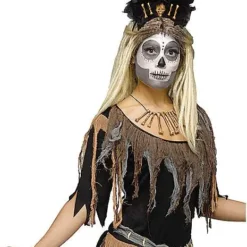 Spirit Halloween Voodoo Queen Deluxe Headpiece