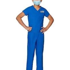 Spirit Halloween Kids Medical Scrubs Costume