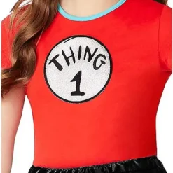 Spirit Halloween Kids Thing 1 And Thing 2 Costume Kit – Dr. Seuss -Spirit Halloween Store 07616469 c