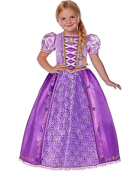 Spirit Halloween Kids Tangled Rapunzel Dress - Disney Princess 1 Spirit Halloween Kids Tangled Rapunzel Dress - Disney Princess