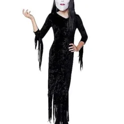 Spirit Halloween Kids Morticia Addams Costume - The Addams Family 2