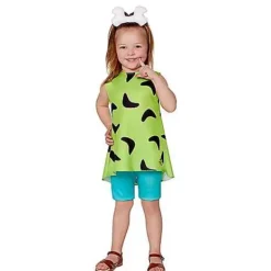 Spirit Halloween Toddler Pebbles Costume - The Flintstones