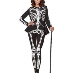 Spirit Halloween Adult Skeleton Costume - The Signature Collection