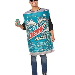 Spirit Halloween Adult 3D Mountain Dew Baja Blast Costume