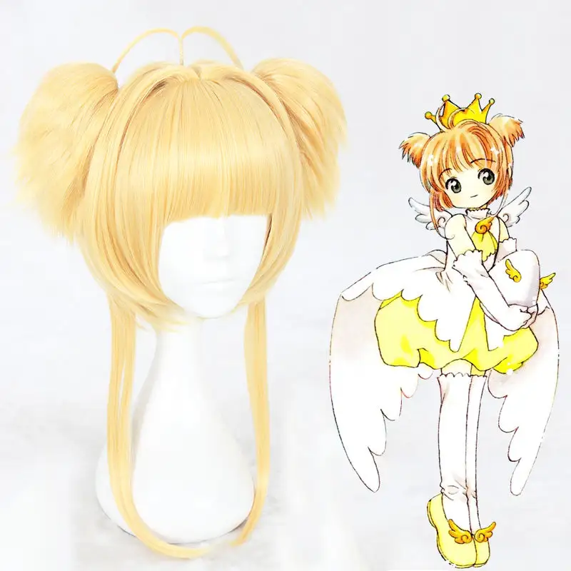 Cosplay Anime Cosplay Wig - Card Captor Sakura-Kinomoto Sakura III 2 Cosplay Anime Cosplay Wig - Card Captor Sakura-Kinomoto Sakura III - Image 2