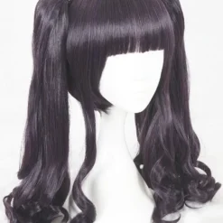 Cosplay Anime Cosplay Wig - Card Captor Sakura-Tomoyo (Twintails) -Spirit Halloween Store IMG 0328