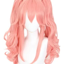 Cosplay Anime Cosplay Wig - Fate/Grand Order-Tamamo No Mae - Curly -Spirit Halloween Store IMG 2799