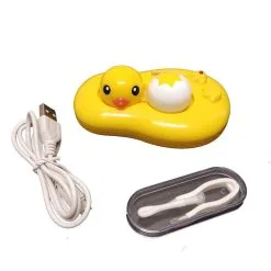 UNIQSO Ultrasonic Contact Lenses Cleaner - Duck -Spirit Halloween Store contact lens cleaner b