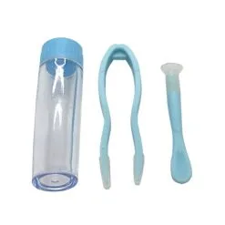 UNIQSO Lens Case Travel Kit - Multiple Casings (2 Pairs & Random Design) -Spirit Halloween Store strawberry 4